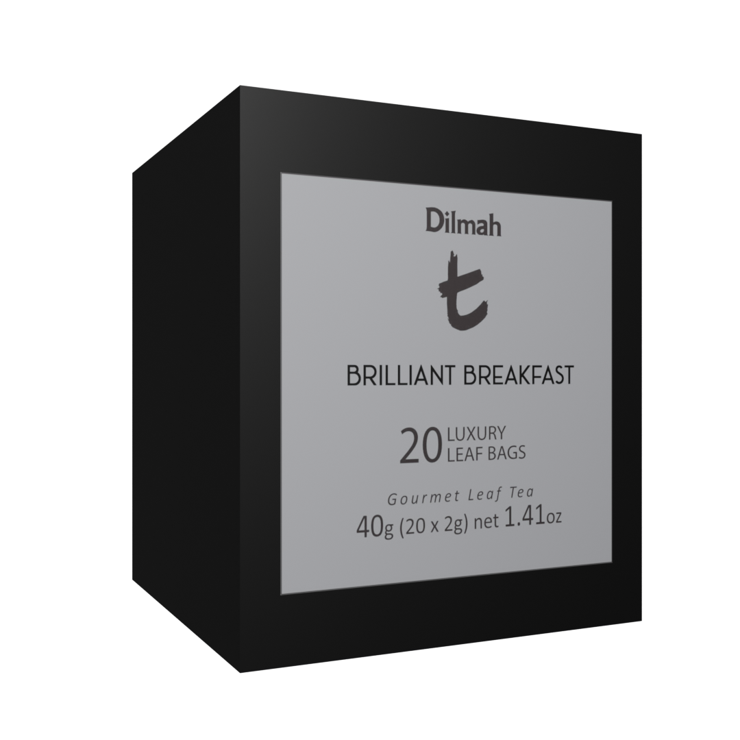 Brilliant Breakfast | 20 Luxury Leaf Tea Bags Refill | t-Series