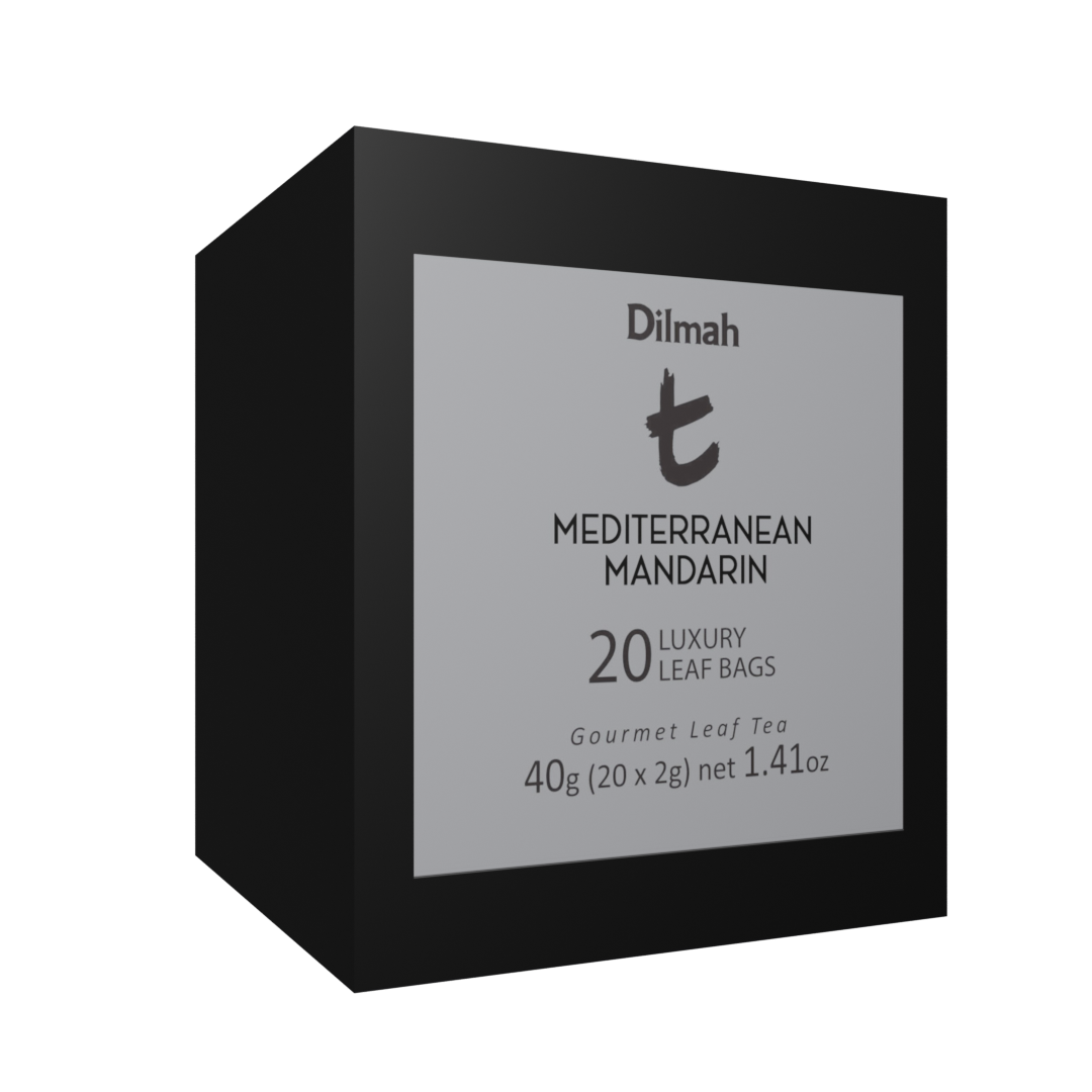 Mediterranean Mandarin | 20 Luxury Leaf Tea Bags Refill | t-Series
