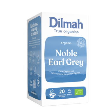 Organic Noble Earl Grey | 20 Biodegradable Tea Bags | Organic