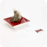 t-Series Teabag Holder Ceramic 1 unit - red