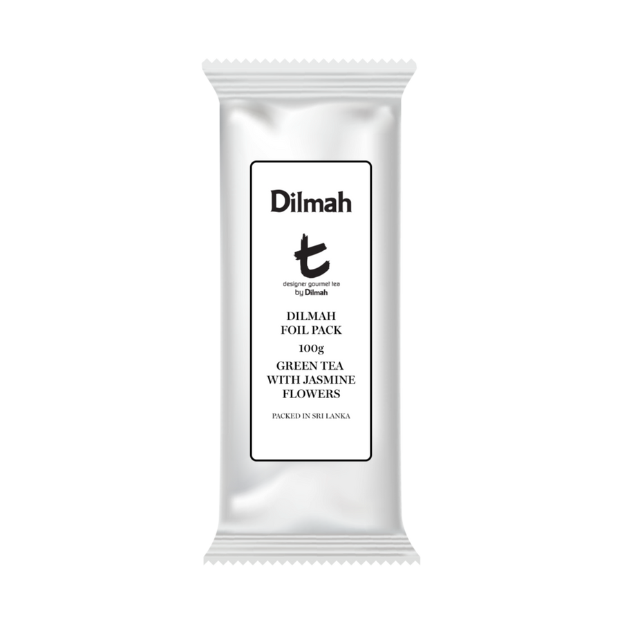Green Tea With Jasmine Flowers | 100g loose leaf tea refill | t-Series