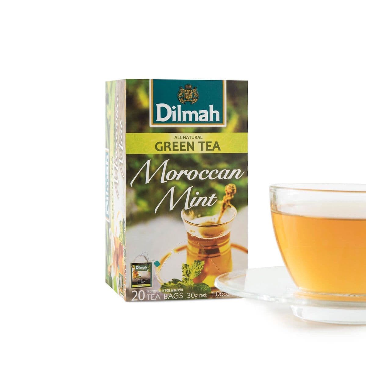 Groene thee met munt | Moroccan Mint | 20 theezakjes | Green Tea Selectie