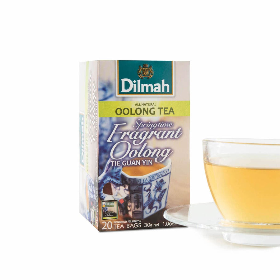Springtime Fragrant Oolong | 20 Individually Wrapped Tea Bags | Green Tea Selection