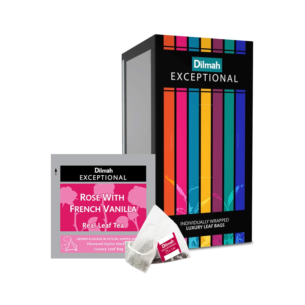 Rose With French Vanilla | 50 sachets | Exceptional