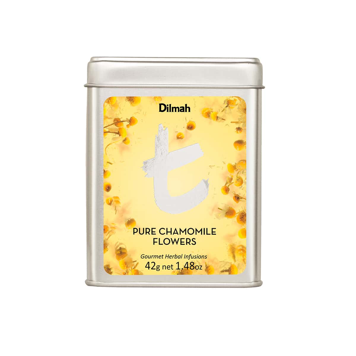 Pure Chamomile Flowers | 42g loose leaf tea in tin | t-Series