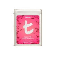 Rose With French Vanilla | 100g loose leaf tea in tin | t-Series