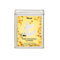 Pure Chamomile Flowers | 20 Luxury Leaf Tea Bags in Tin | t-Series