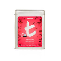 Brilliant Breakfast | 20 Luxury Leaf Tea Bags in Tin | t-Series