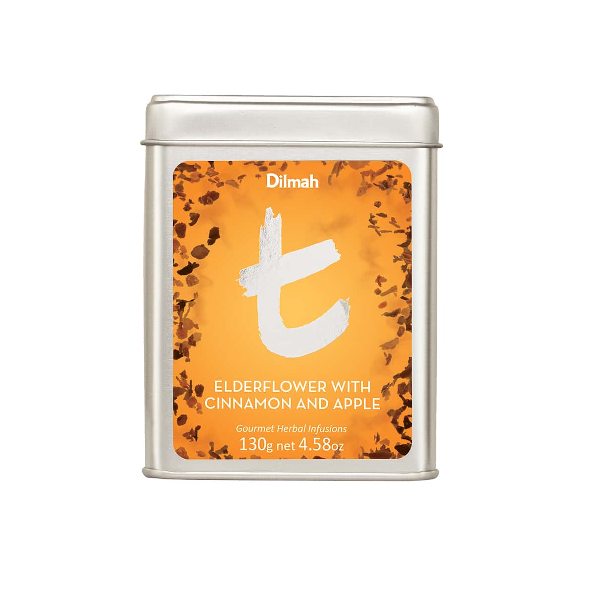 Elderflower With Cinnamon And Apple | 130g loose leaf tea in tin | t-Series