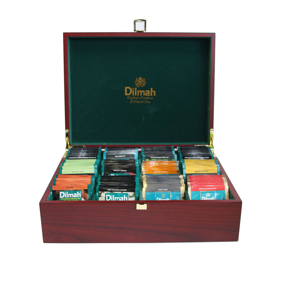 Dilmah Empty Luxury Presenter Brown | 12 slots