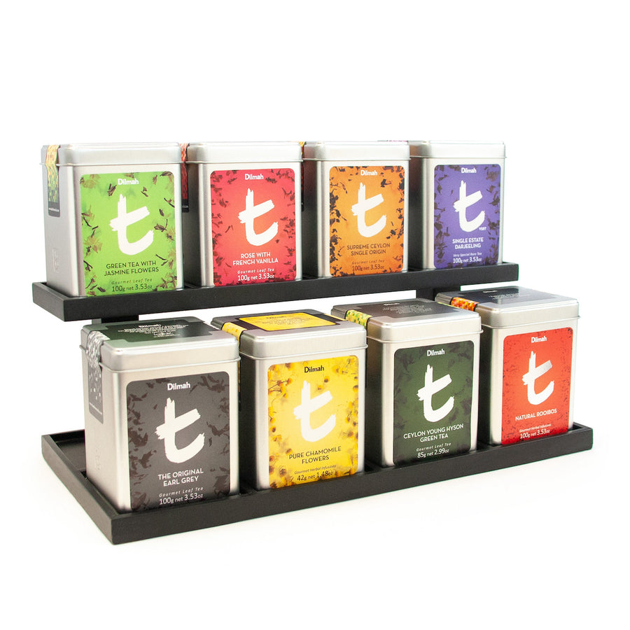 Wooden Rack for 8 tins (Empty) | t-Series