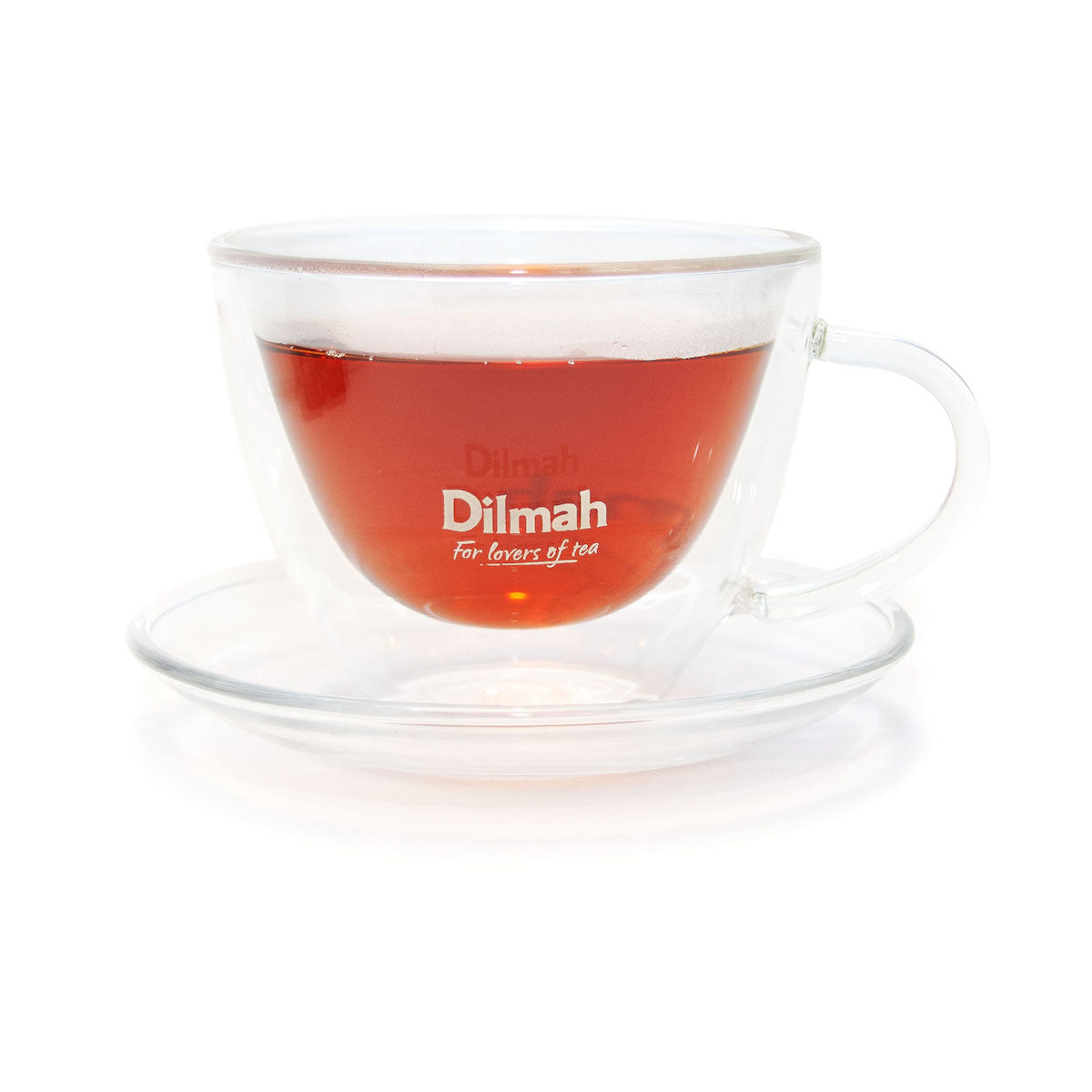 Spit Omleiden spontaan Dubbelwandig theeglas met schotel I 220 ml | Dilmah – Dilmah Europe