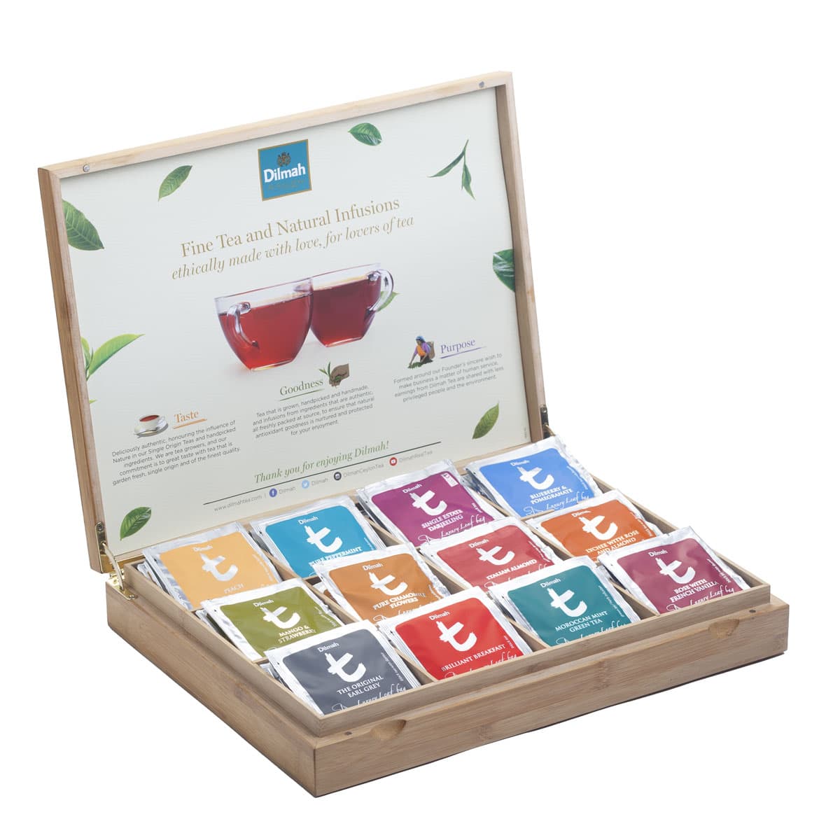 Closed Bamboo Presenter | 12 slots