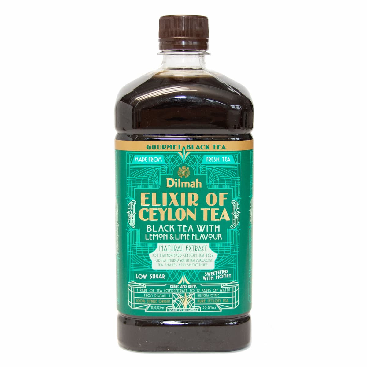 Elixir of Ceylon Black Tea Lemon Lime | 1000ml PET bottle