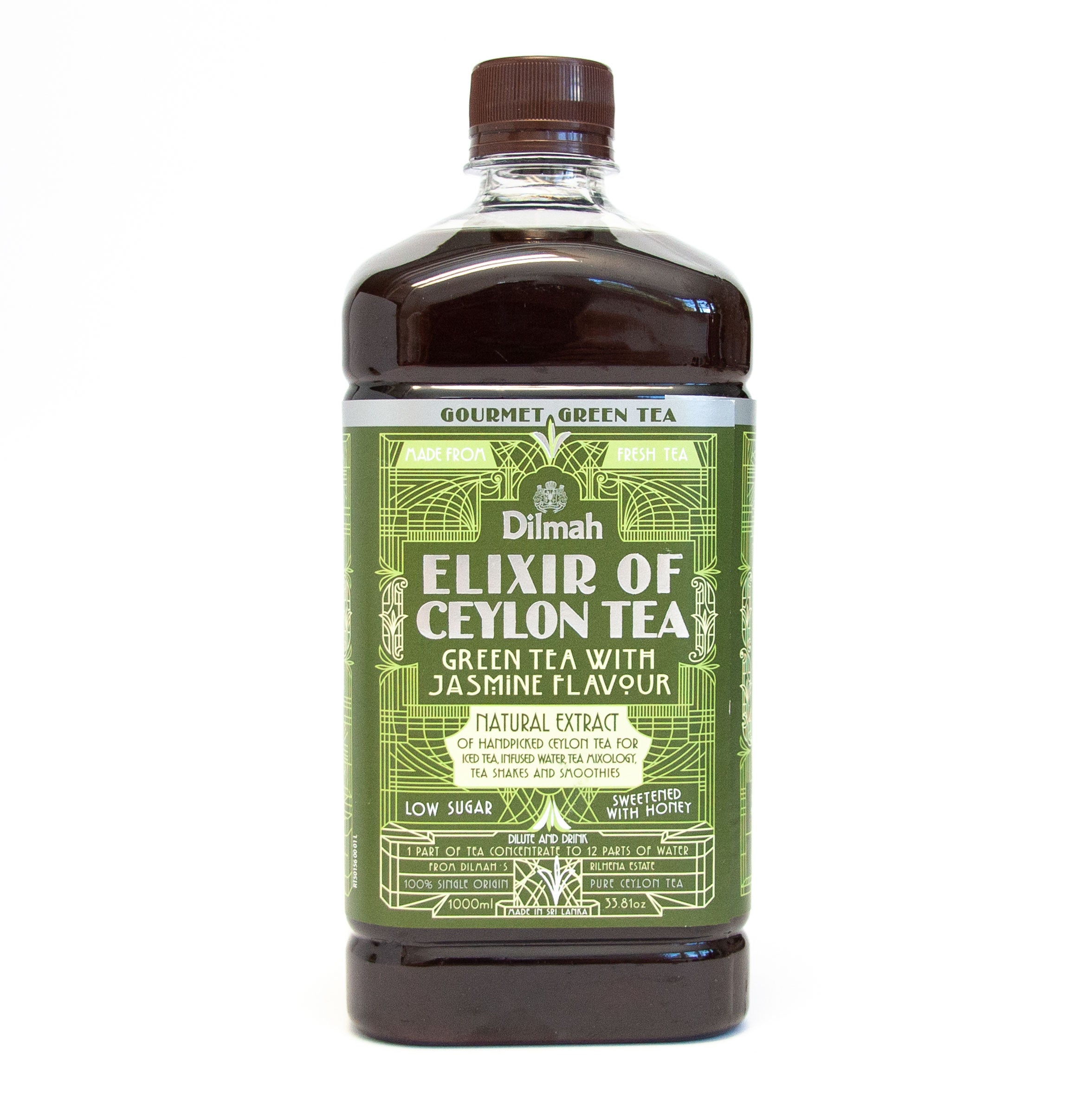 Elixir of Ceylon Green Tea Jasmine | 1000ml PET bottle